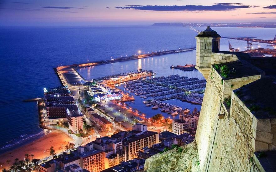 Vistas Al Mar. Gran Salon. Playa A 1 Minuto. Wifi Apartman Alicante Kültér fotó